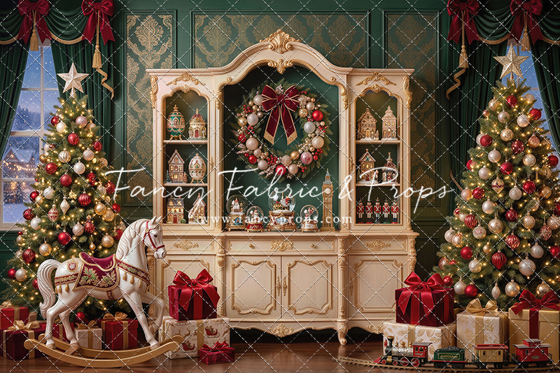 Classic Christmas Cabinet - With Sweep Option