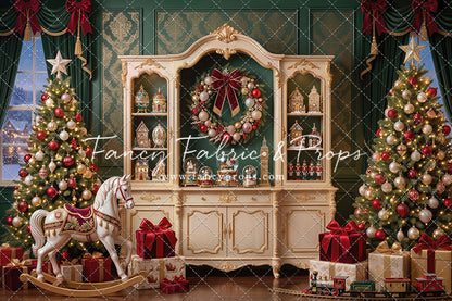 Classic Christmas Cabinet - With Sweep Option