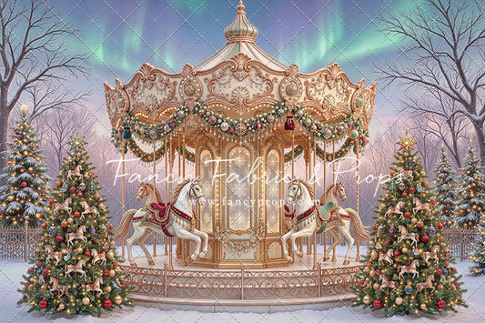 Classic Christmas Carousel - With Sweep Option
