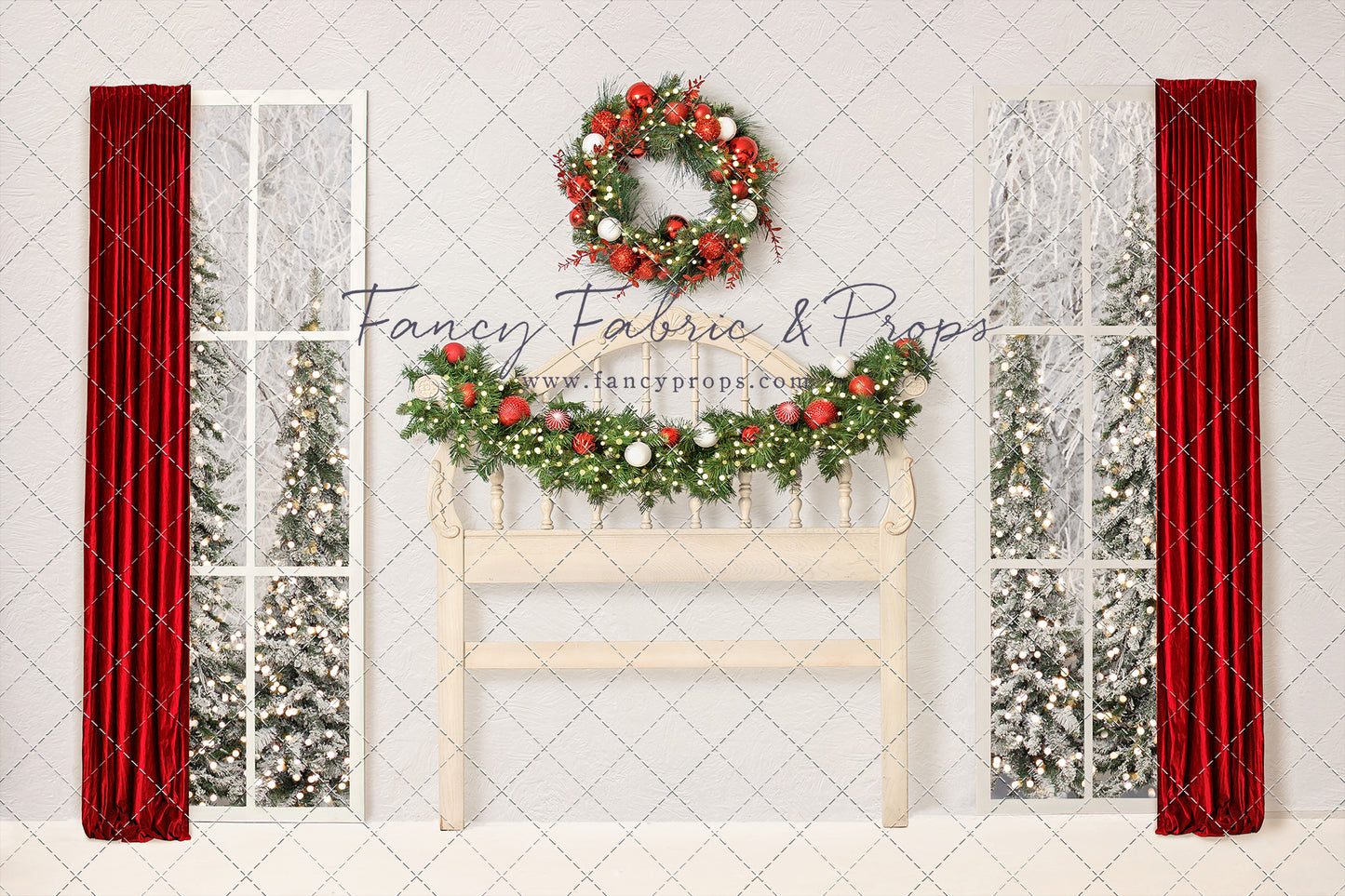 Classic Christmas Headboard