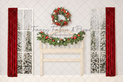 Classic Christmas Headboard