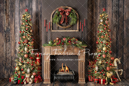 Classic Christmas Hearthside