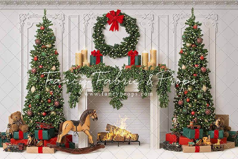 Classic Christmas Mantle