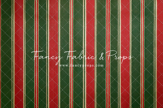 Classic Christmas Stripe - With Sweep Option