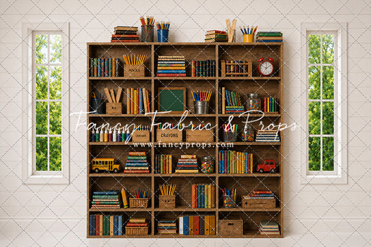 Classic Classroom Bookshelf - With Sweep Option