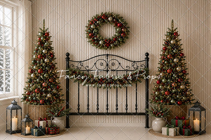 Classic Festive Headboard - with Sweep Option