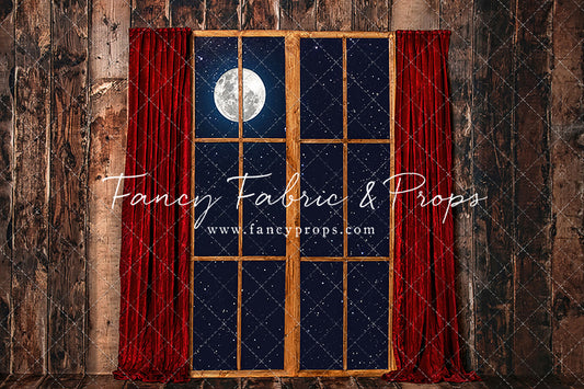 Classic Window With Drapes