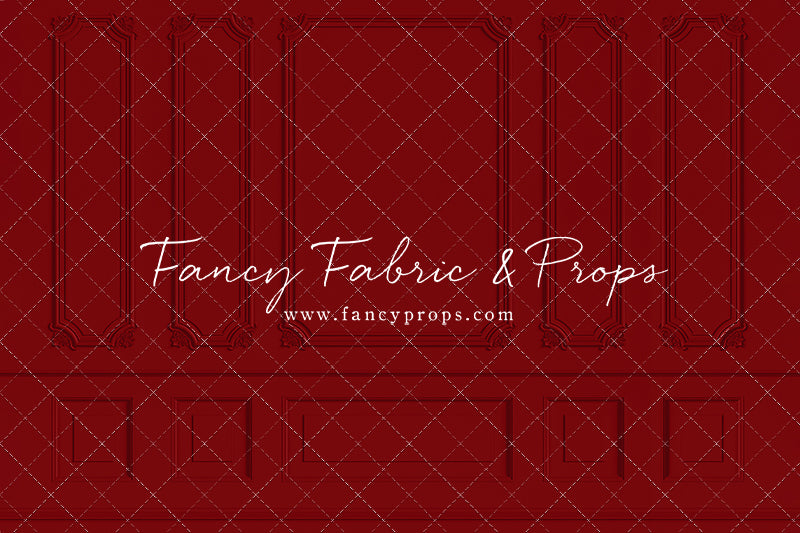 Classy Red Christmas Wall