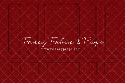 Classy Red Christmas Wall