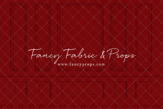 Classy Red Christmas Wall