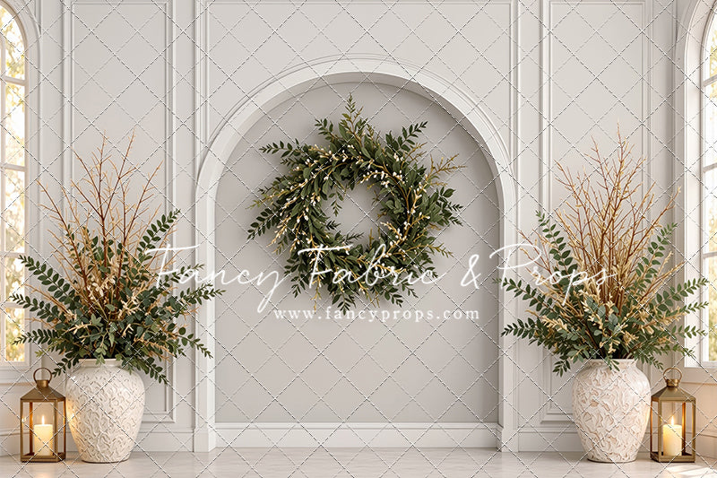 Clean Evergreen Arch - With Sweep Option