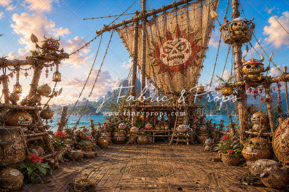Coconut Pirate Voyage - With Sweep Option