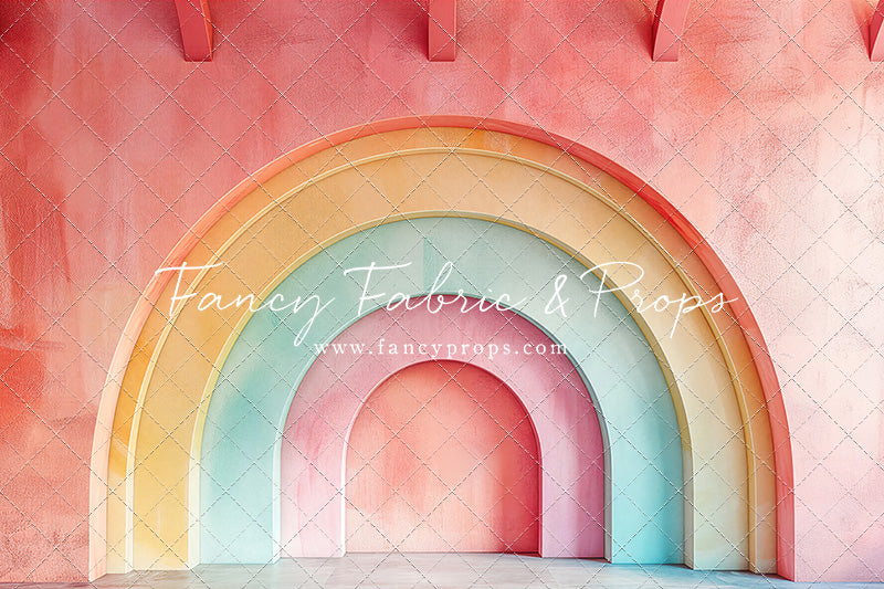 Coral Rainbow Room - With Sweep Option