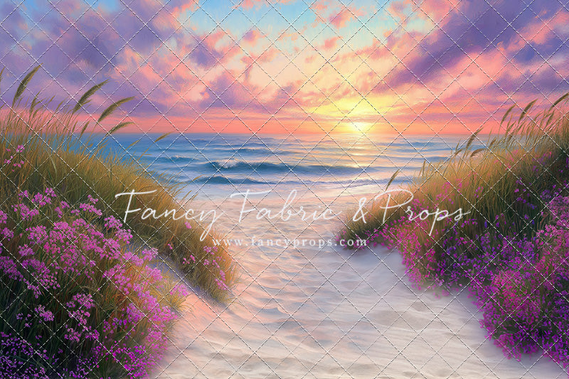 Cotton Candy Coastline - With Sweep Option