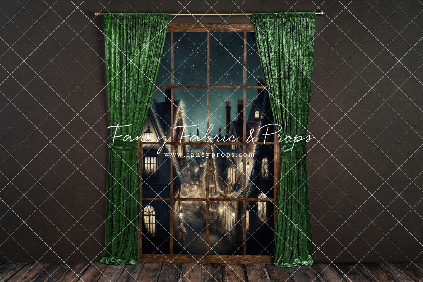 Serene Evergreen Village View