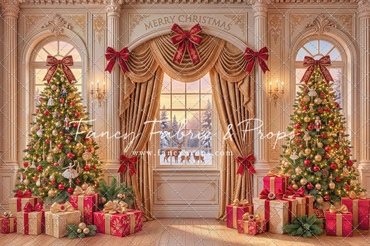 Deer Christmas - with Sweep Option