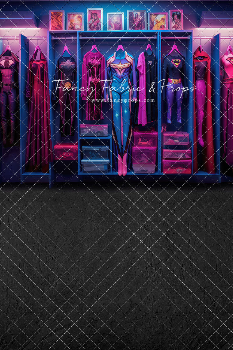 Dress Like A Super Girl- With Sweep Option