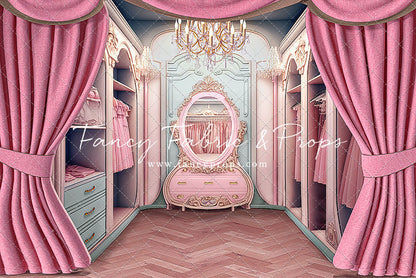 Elegant Armoire - Wood Floor Option - With Sweep Option