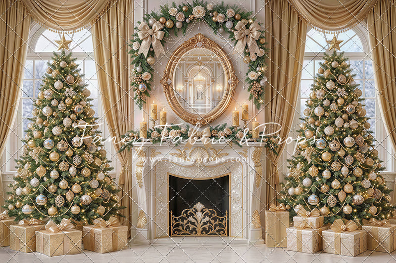 Elegant Ivory Parlor - with Sweep Option