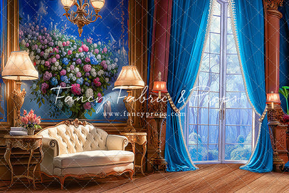 Elegant Lounge - Blue - With Sweep Option