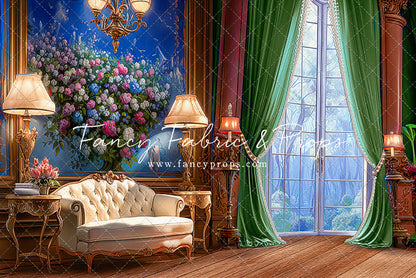 Elegant Lounge - Green - With Sweep Option