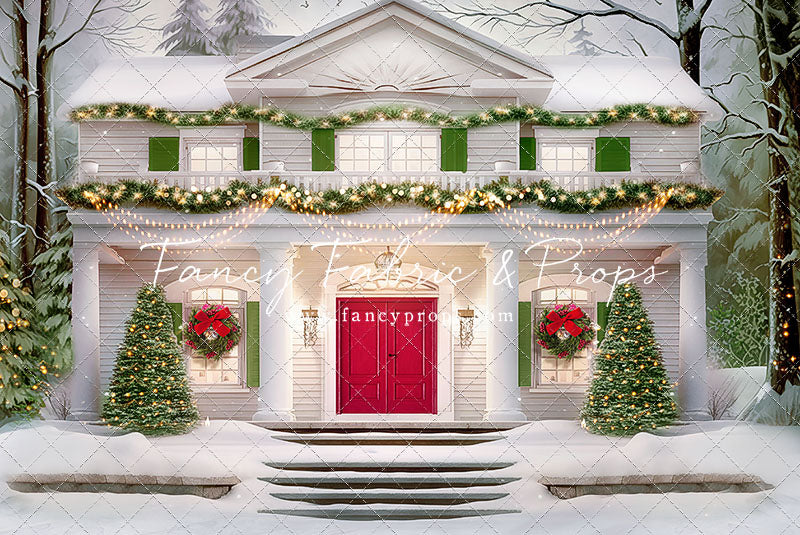 Elegant Winter Estate