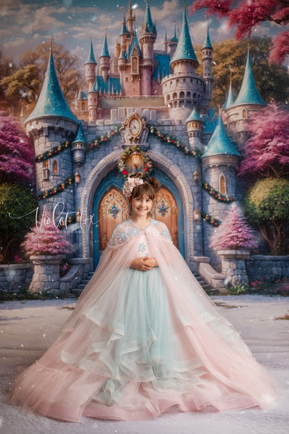 Enchanting Castle Christmas - with Sweep Option