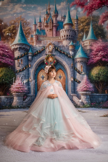 Enchanting Castle Christmas - with Sweep Option