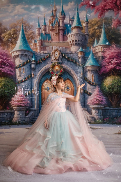 Enchanting Castle Christmas - with Sweep Option