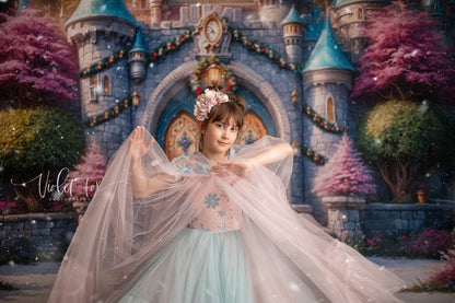 Enchanting Castle Christmas - with Sweep Option