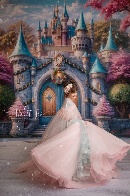 Enchanting Castle Christmas - with Sweep Option