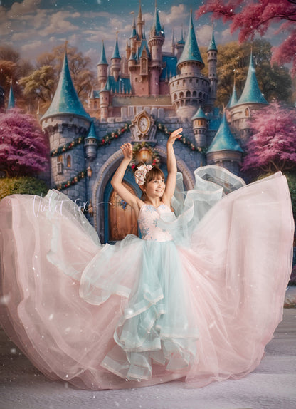 Enchanting Castle Christmas - with Sweep Option