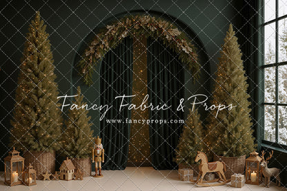 Emerald Christmas Arch - With Sweep Option