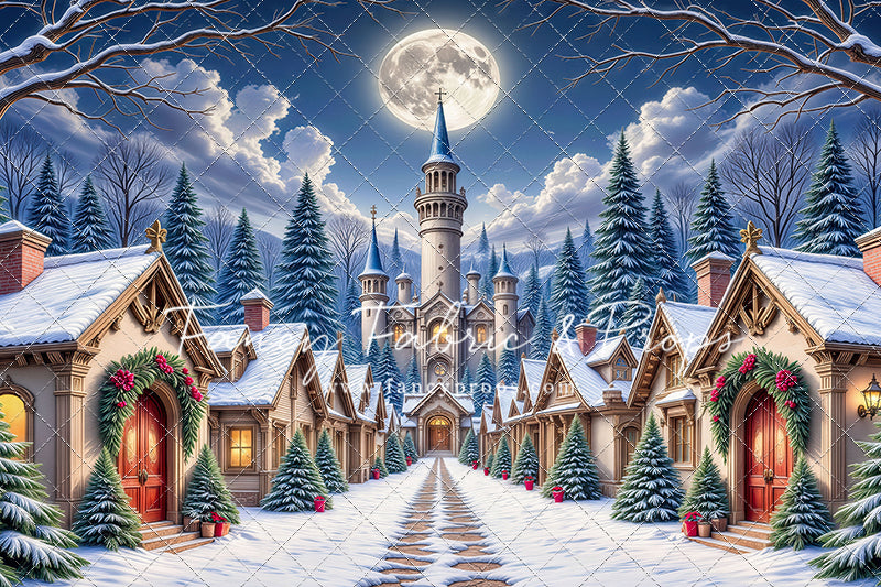 Enchanted Snowfall Lane - with Sweep Option