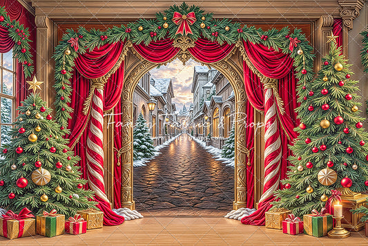 Enchanted Village Entry - with Sweep Option