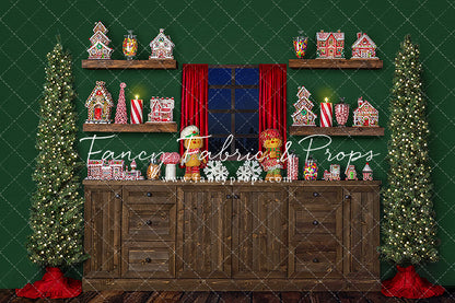 Evergreen Gingerbread Kitchen With A View - Room