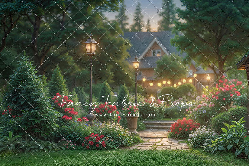 Festive Floral Path - With Sweep Option