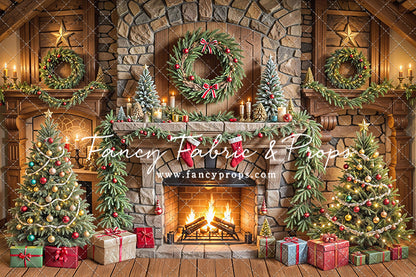Fireside Christmas Magic - with Sweep Option