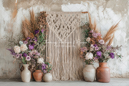 Floral Fringe Haven - With Sweep Option