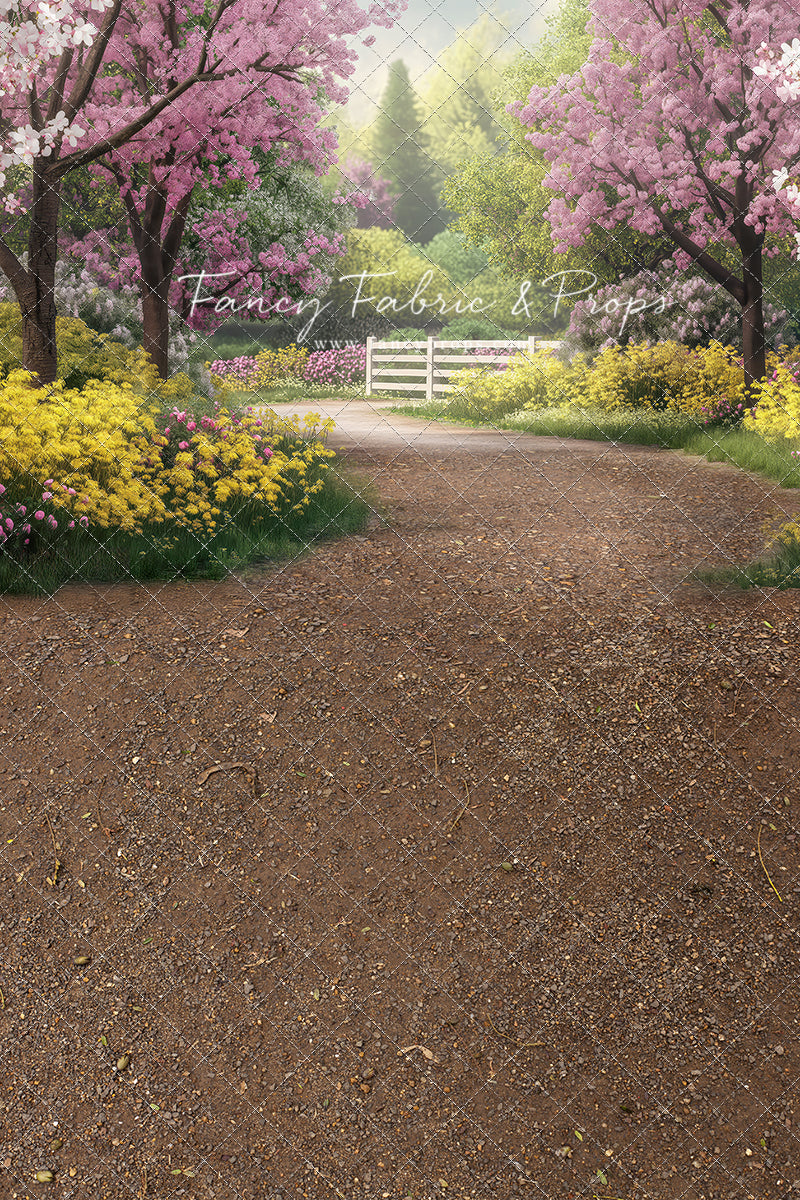 Flowering Spring Path - With Sweep Option