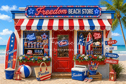 Freedom Beach Shoppe - With Sweep Option