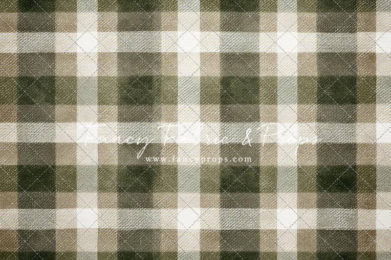 Frosted Pine Plaid - Petite