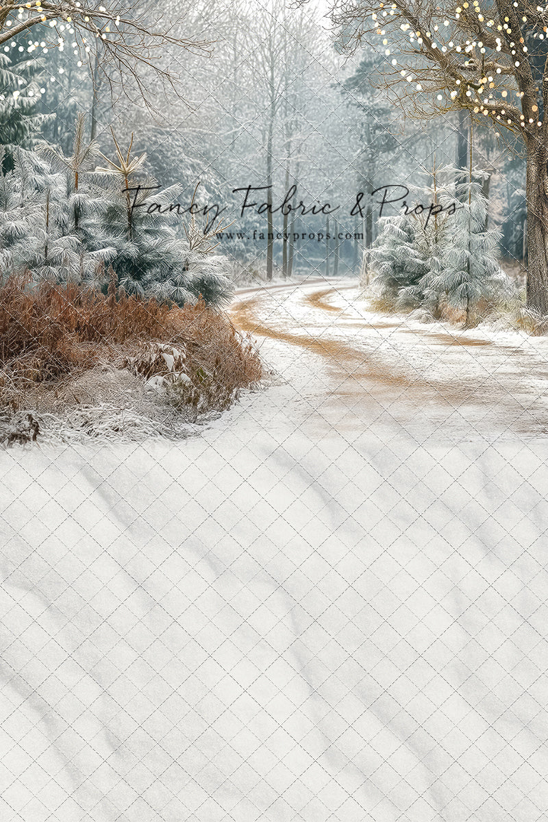 Frosted Country Path - with Sweep Option
