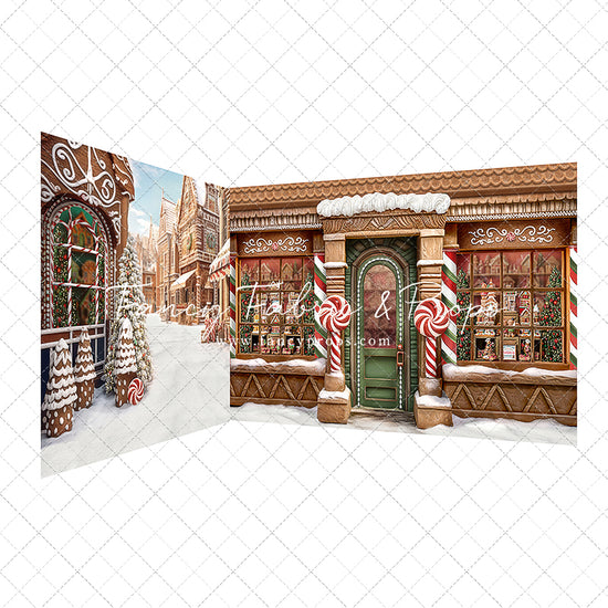 Gingerbread Town 2pc Room