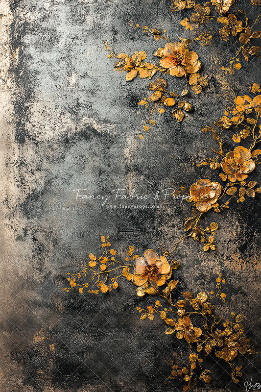 Gold Foil & Blooms