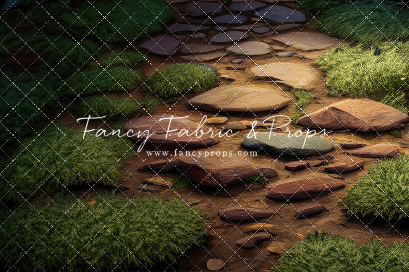 Golden Afternoon Path Floor