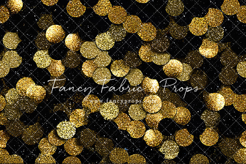 Golden Glam Confetti - With Sweep Option