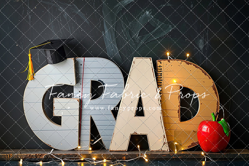 Grad Day – Fancy Fabric & Props
