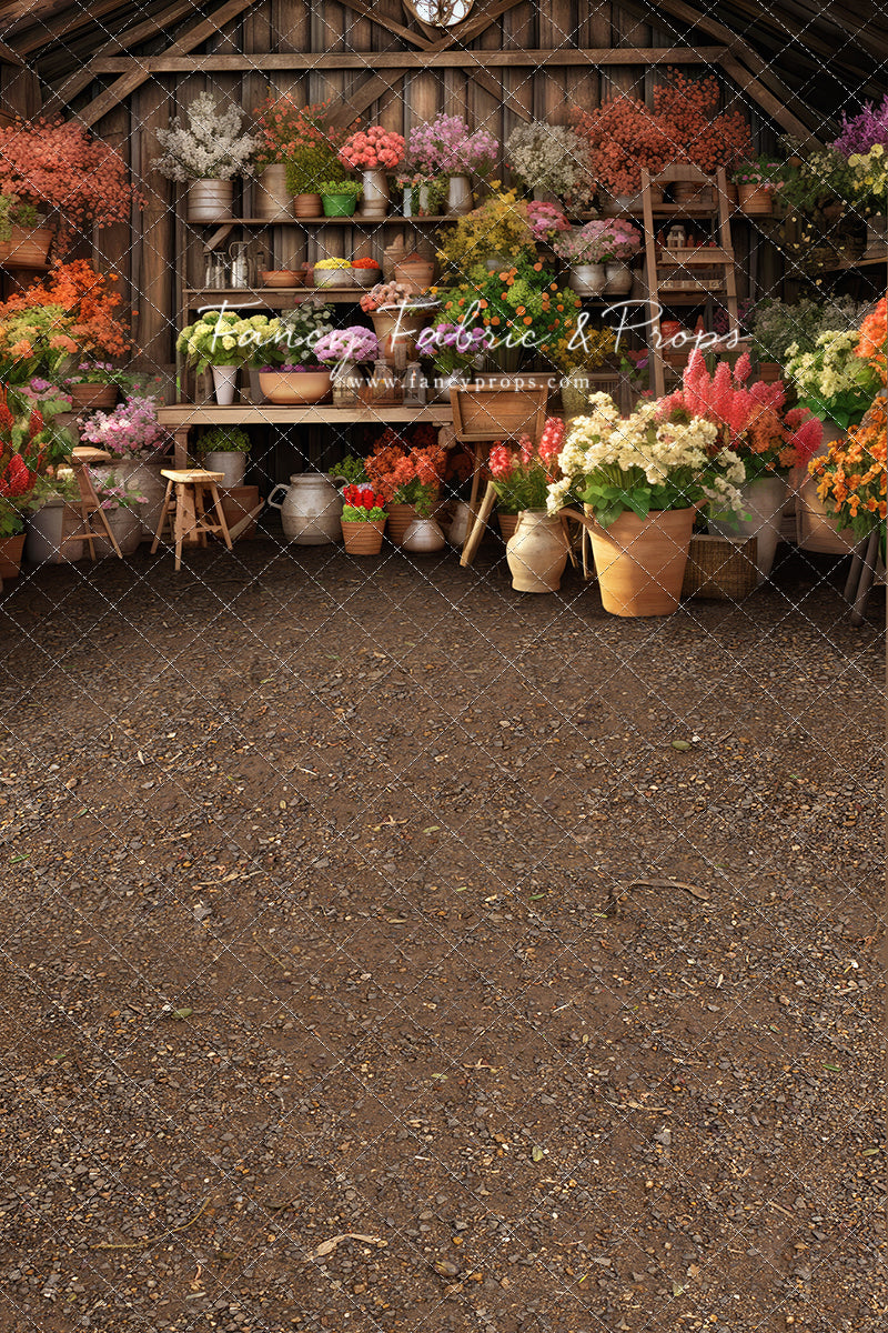 Grandma's Gardening Shed - With Sweep Option