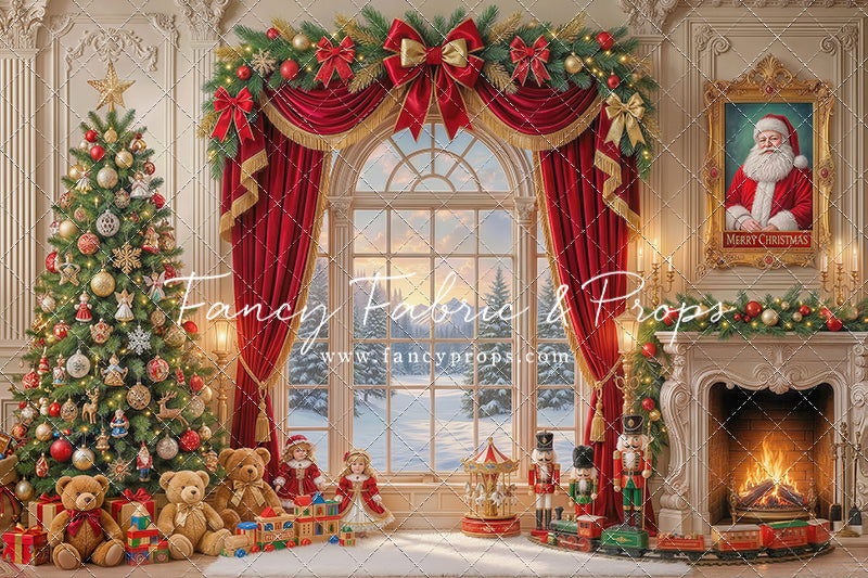 Grand Toy Room Christmas - with Sweep Option
